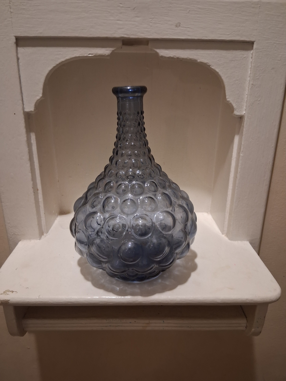 Vintage Empoli Italian "Genie Bottle" Hobnail Vase - Picture 2 of 11